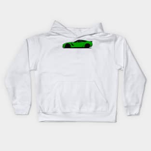 Z06 GREEN Kids Hoodie